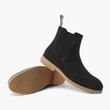 Matteo Ricci | Classic Chelsea Leather Boots with Timeless Edge For Men