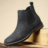 Men's Leather Chelsea Ankle Boots
