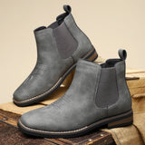 Men's Leather Chelsea Ankle Boots