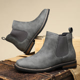 Men's Leather Chelsea Ankle Boots