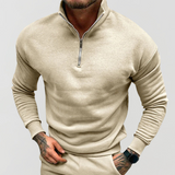Men's Half Zip Knit Pullover Sweater