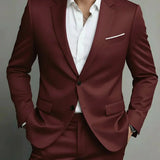 Men's Slim Fit Two Piece Suit