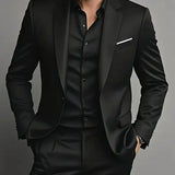 Men's Slim Fit Two Piece Suit