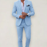 Men's Slim Fit Two Piece Suit