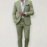 Men's Slim Fit Two Piece Suit