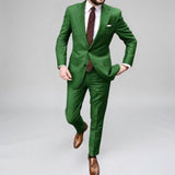 Men's Slim Fit Business Two Piece Suit