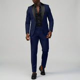 Men's Slim Fit Formal Two Piece Suit