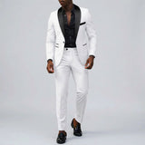 Men's Slim Fit Formal Two Piece Suit