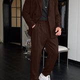 Men's Hooded Jogger Tracksuit Set