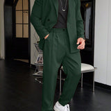 Men's Hooded Jogger Tracksuit Set