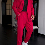 Men's Hooded Jogger Tracksuit Set