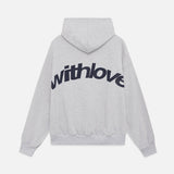 Oversized Back Print Hoodie with Kangaroo Pocket