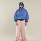 Oversized Back Print Hoodie with Kangaroo Pocket