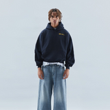 Oversized Back Print Hoodie with Kangaroo Pocket