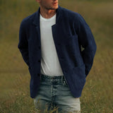 Men's Button Front Knit Cardigan