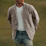 Men's Button Front Knit Cardigan