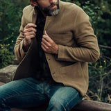 Men's Button Front Knit Cardigan