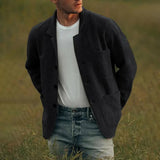 Men's Button Front Knit Cardigan