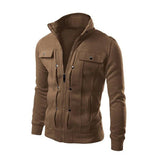 Men's Hooded Zip Knit Jacket