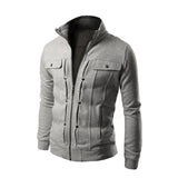 Men's Hooded Zip Knit Jacket