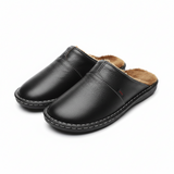 Men's Faux Fur Lined House Slippers