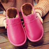 Men's Faux Fur Lined House Slippers