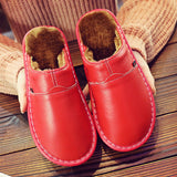 Men's Faux Fur Lined House Slippers