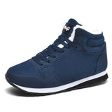 Men's Fleece Lined High Top Sneakers