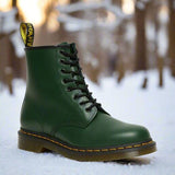 Men's Classic Leather Lace Up Combat Boots