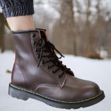 Men's Classic Leather Lace Up Combat Boots