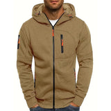 Men's Full Zip Hooded Sweat Jacket