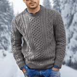 Men's Cable Knit Winter Sweater