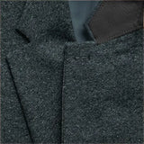 Men's Green Tweed Knitted Vest