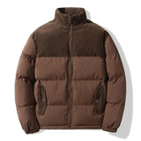 Men's Stand Collar Puffer Jacket