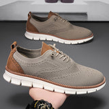 Men's Breathable Knit Slip-On Sneakers
