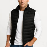 Harbour Weston Men's Sleeveless Puffer Vest | Cotton-Padded Winter Jacket