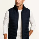 Harbour Weston Men's Sleeveless Puffer Vest | Cotton-Padded Winter Jacket