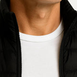 Harbour Weston Men's Sleeveless Puffer Vest | Cotton-Padded Winter Jacket
