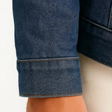 Harbour Weston Men's Thickened Denim Fleece Jacket - Winter Loose Fit