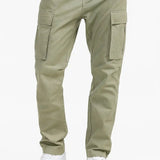 Men's Relaxed Fit Drawstring Cargo Pants