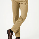 Men's Black Stretch Trousers