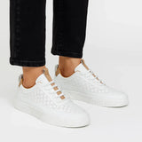 Harbour Weston | Men's Sneakers Leather Casual Breathable Perforated Design