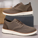 Men's Breathable Knit Casual Sneakers