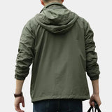 Men's Hooded Zip-Up Jacket