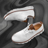 Men's Knit Lace-Up Sneakers