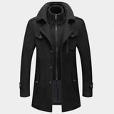 Men's Hooded Fleece Lined Coat