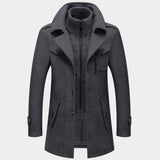 Men's Hooded Fleece Lined Coat