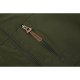 Men's Wind-Resistant Stand-Collar Full-Zip Outdoor Jacket