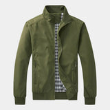 Men's Stand Collar Zip Jacket