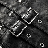 Men's Faux Leather Moto Jacket